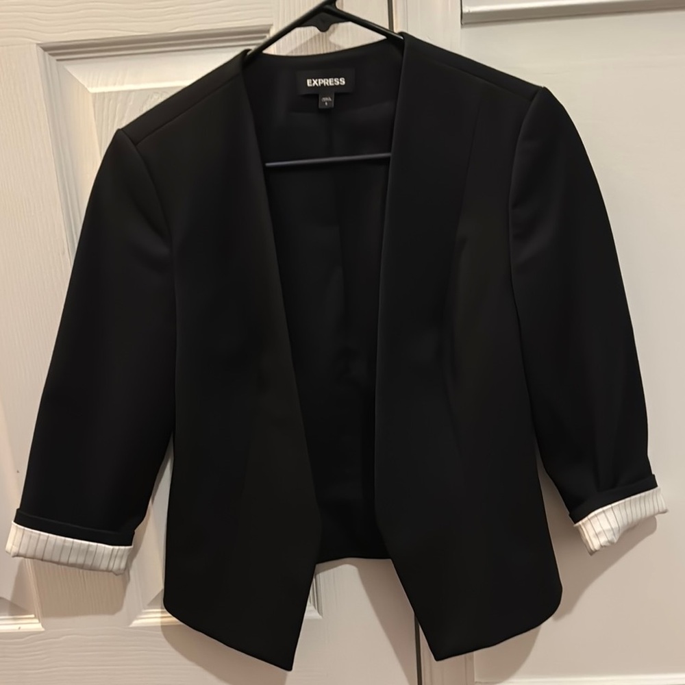 Express Women's Black Blazer